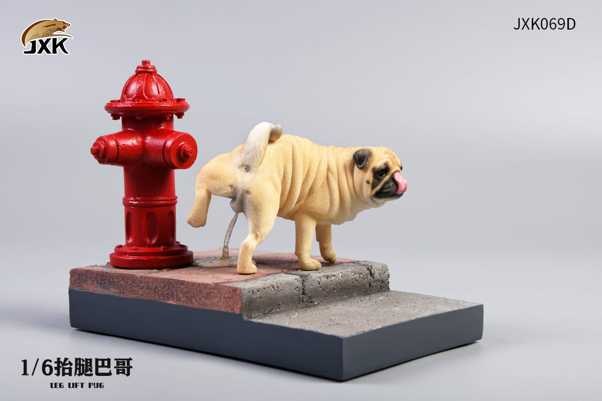 [สั่งจอง]JXK JXK069 1/6 : Leg Lift Pug