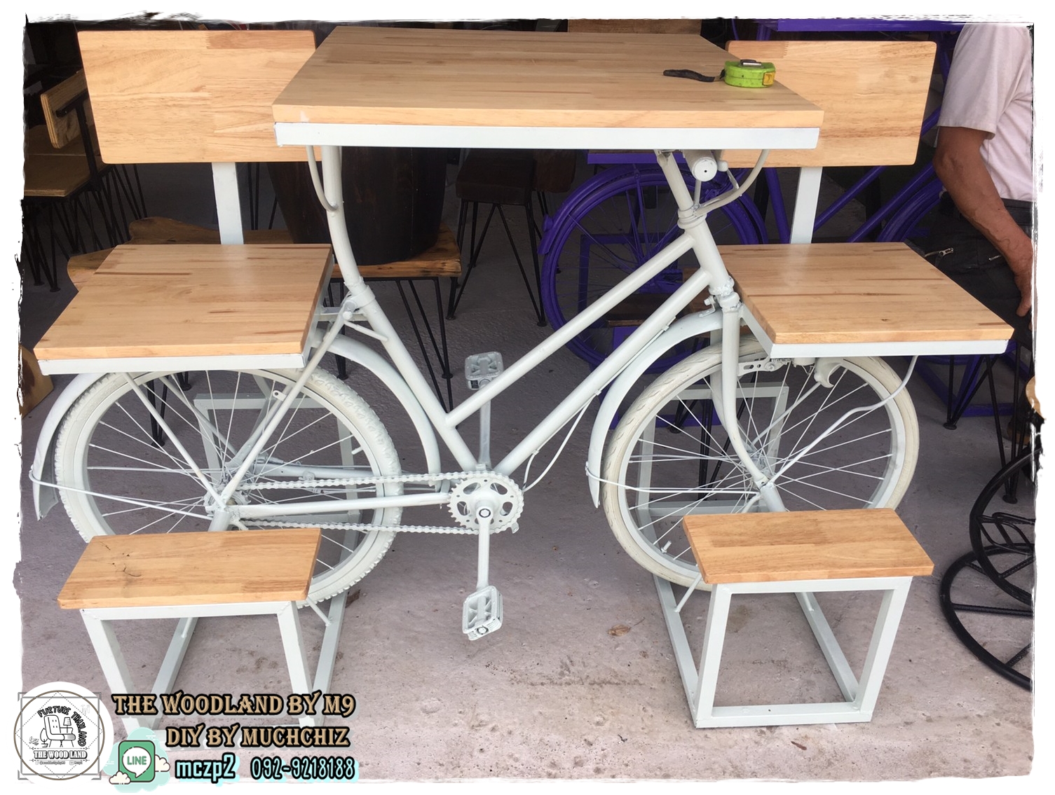 #BICYCLE Design#เฟอร์นิเจอร์จักรยานวินเทจ #เฟอร์นิเจอร์ตกแต่งร้านกาแฟ