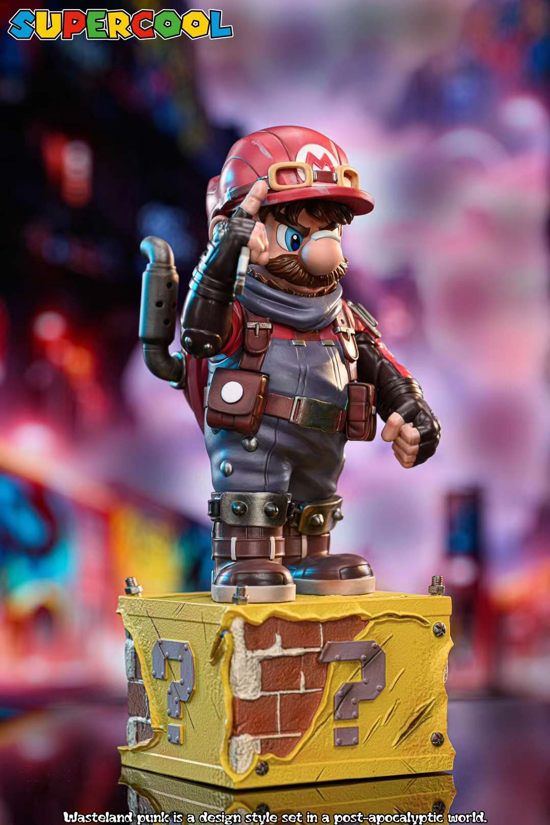 [สั่งจอง]Supercool Studio : Super Mario - Cyberpunk Mario