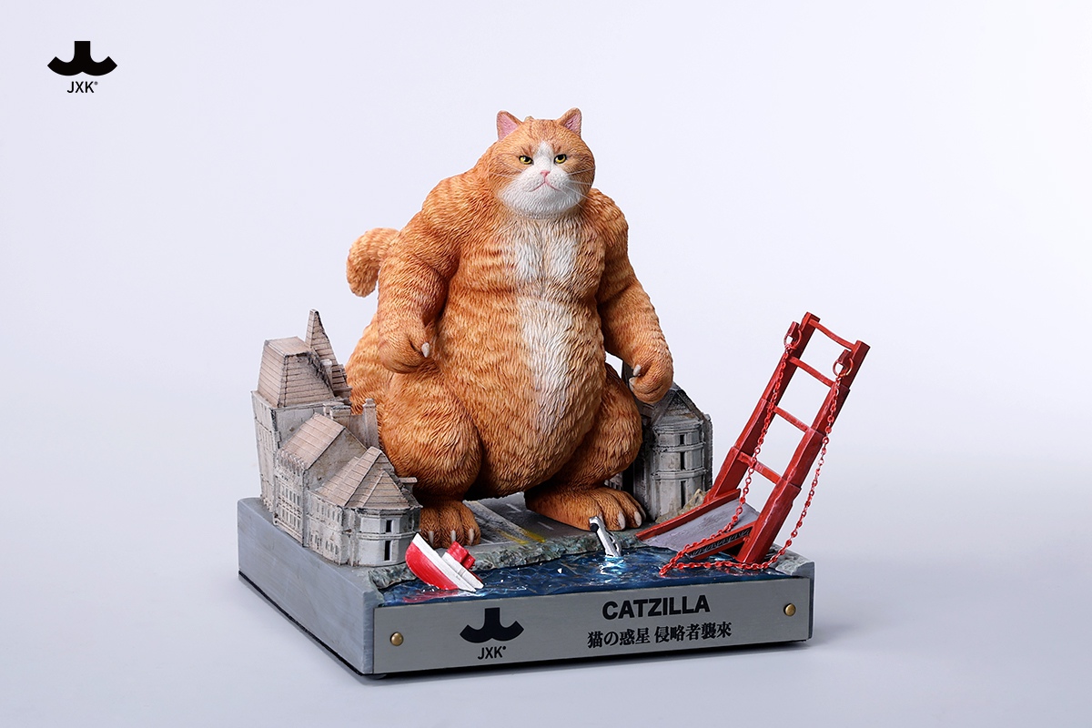 [พร้อมส่ง] "JXK : Catzilla 2.0 - JXK239C (ฉาก)" (เฉพาะฐานไม่รวม Catzilla ในภาพโปรโมท)