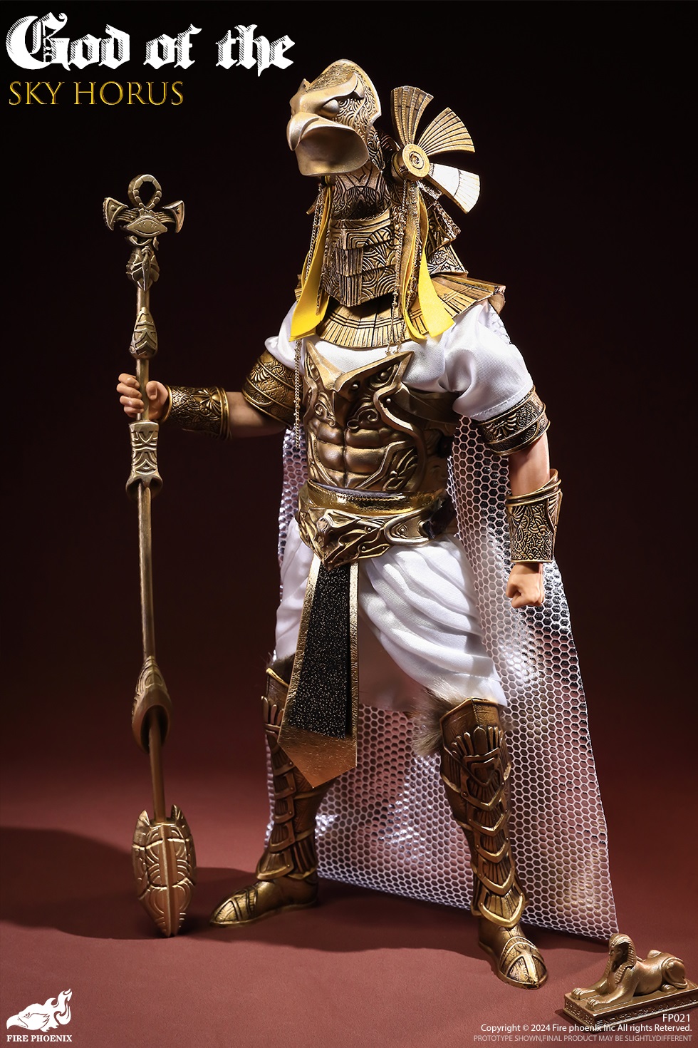 [สั่งจอง] FIRE PHOENIX 1/6 FP021 : DIECAST ALLOY - Pharaoh's Guardian God - HORUS