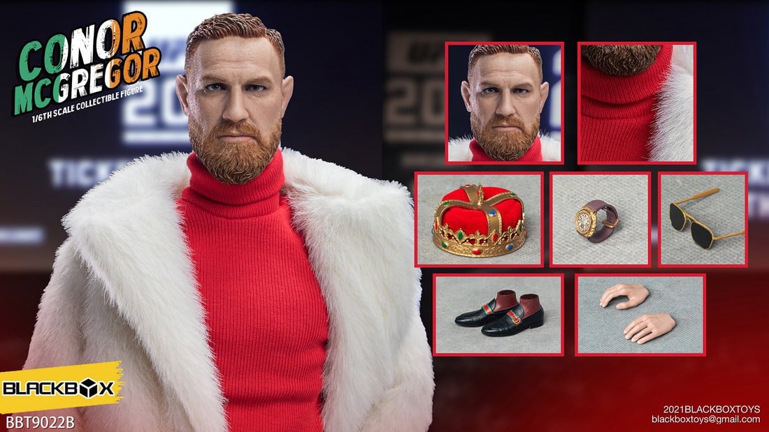 [สั่งจอง]BLACKBOX 1/6 GUESS ME SERIES - CONOR MCGREGOR