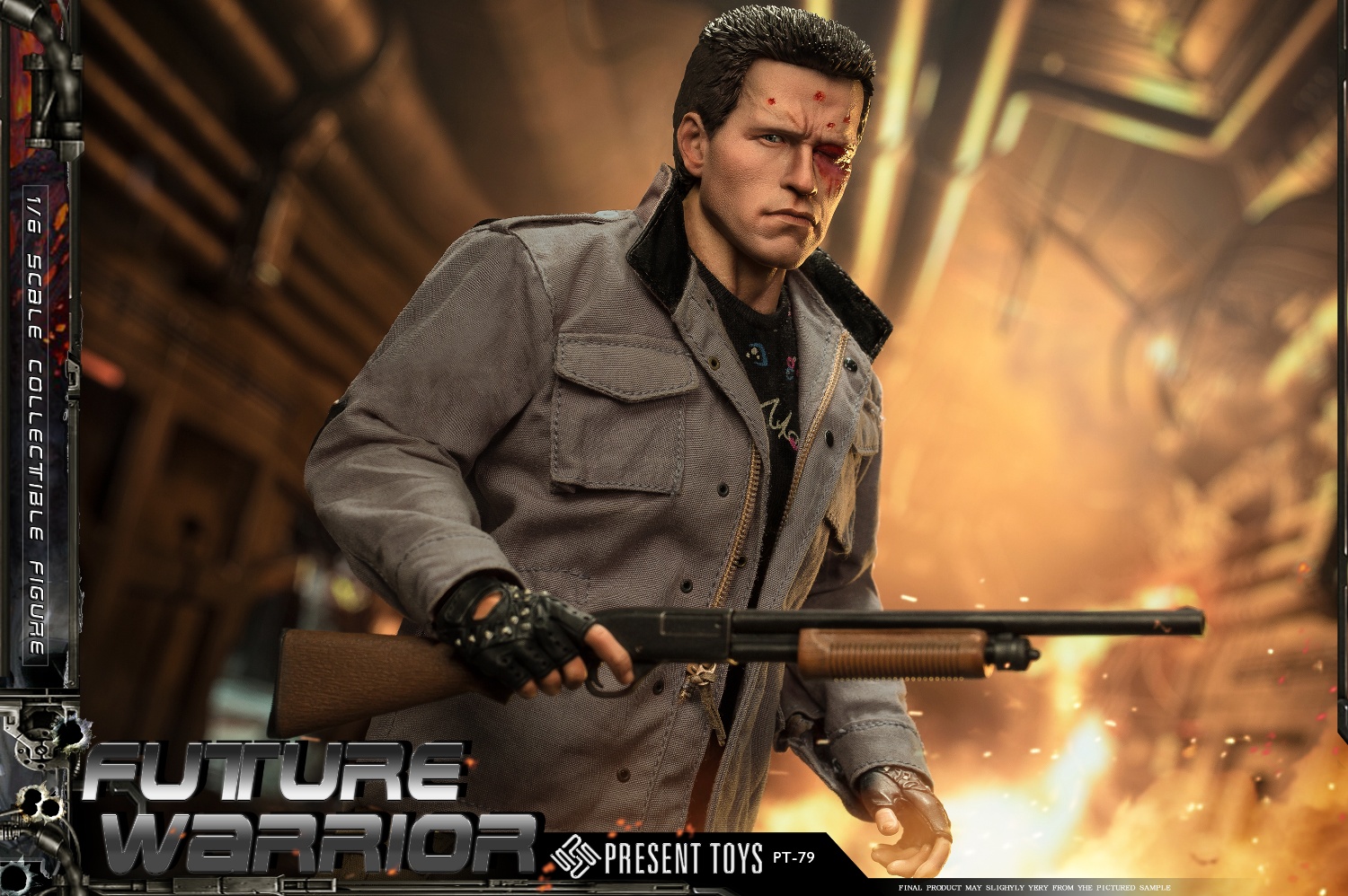 [สั่งจอง] PRESENT TOYS PT-sp79 1/6 : Future Warrior