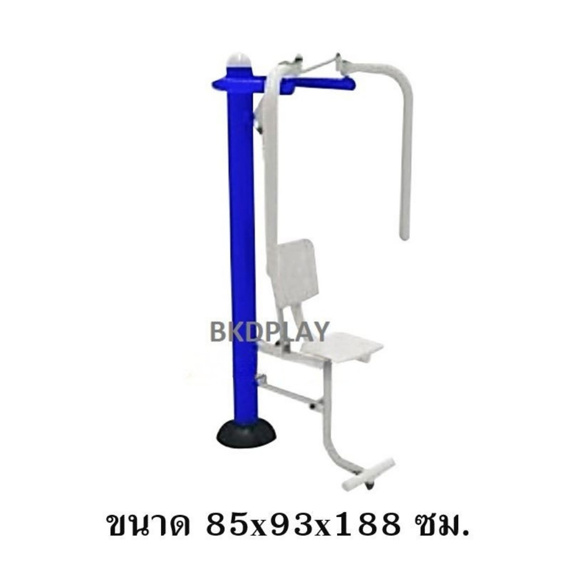 เครื่องออกกำลังกาย กลางแจ้ง ชุดอุปกรณ์ บริหารแขน ไหล่ หน้าอก แบบถ่าง หุบยกตัว เดี่ยว ลานกีฬา อเนกประสงค์ สนามกีฬาผลิตในไทย สั่งทำตามสีที่ต้องการได้