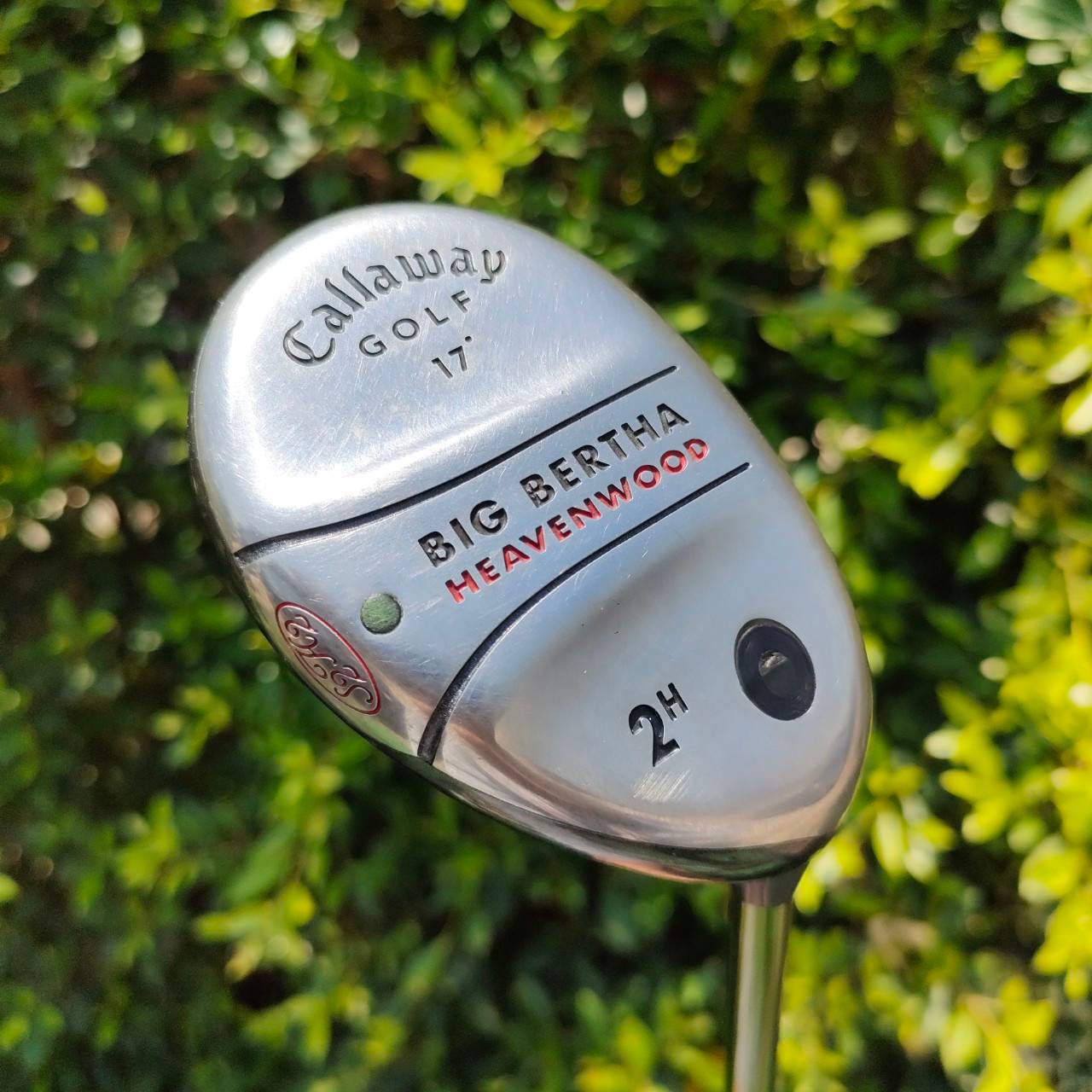 HYBRID 2 CALLAWAY BIG BERTHA HEAVENWOOD องศา 17 ก้าน ALDILA NV FLEX S ตัวนี้ตีไกลมากๆ องศา 17 ตีง่ายมากๆ ออกแบบดี ก้านเจาะทะลุคือเสน่ห์ ทำให้ได้ฟีลเหมือนตีเหล็ก แต่ตีไกลจัดๆ และตีง่ายหว่าเหล็กมากๆๆๆ ก้าน ALDILA ดีมากๆ