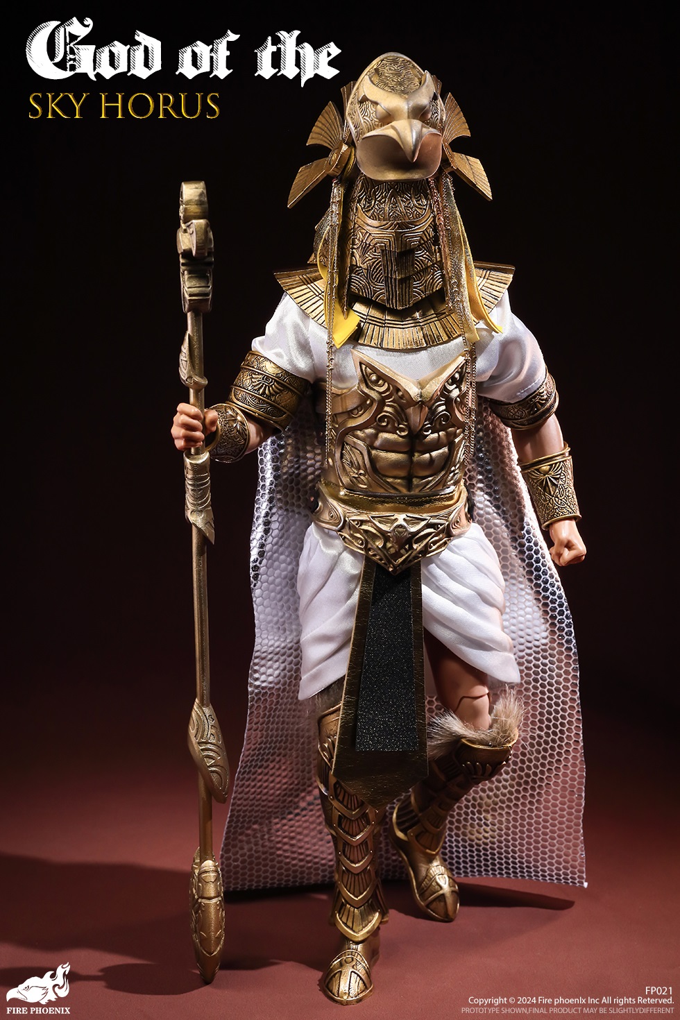 [สั่งจอง] FIRE PHOENIX 1/6 FP021 : DIECAST ALLOY - Pharaoh's Guardian God - HORUS