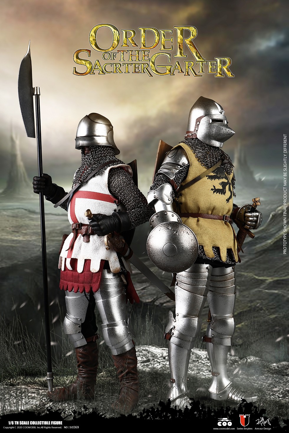 [สั่งจอง] COOMODEL NO.SE067 1/6 SERIES OF EMPIRES - KNIGHT OF BACHELOR