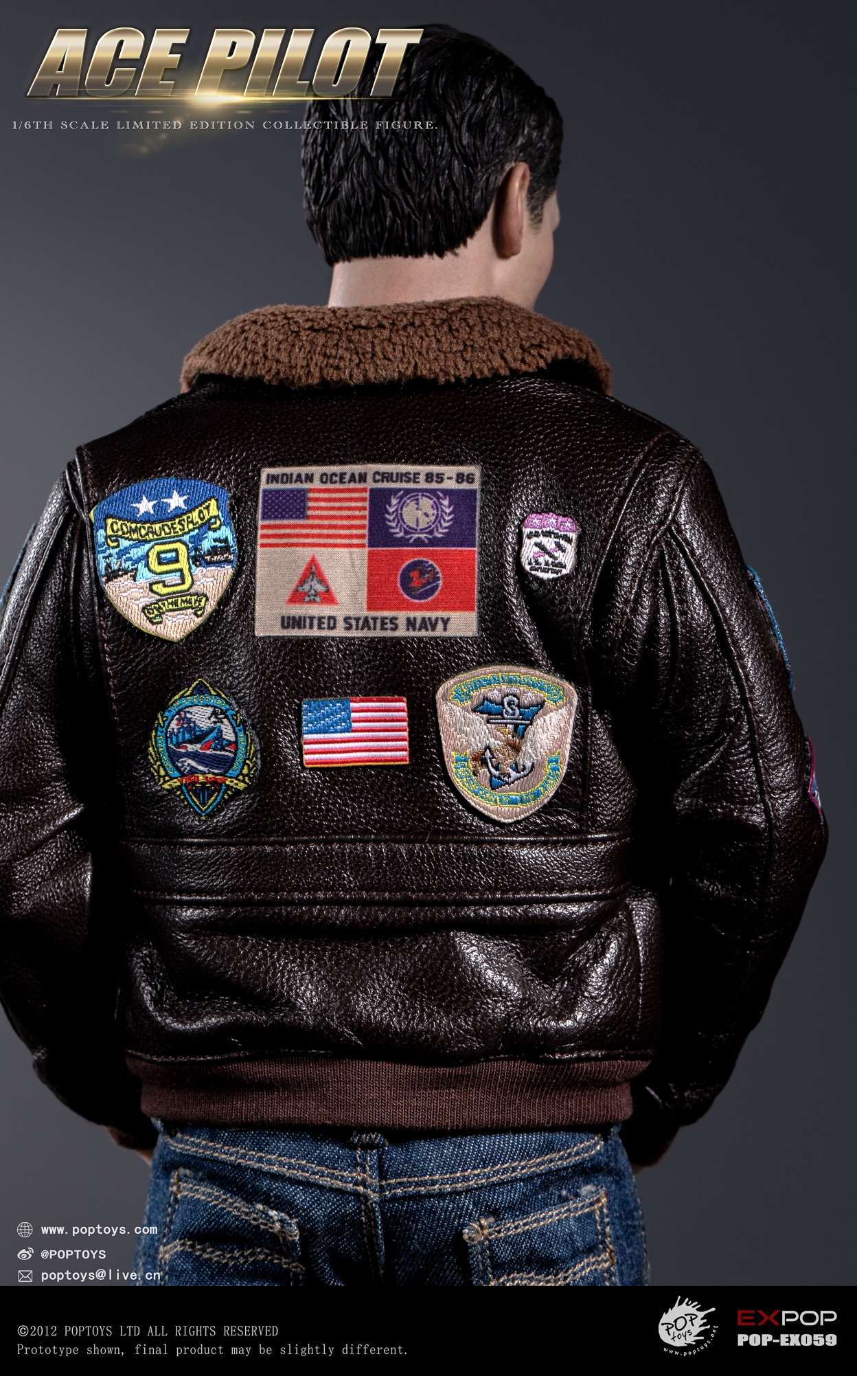 [สั่งจอง]POPTOYS 1/6 : ACE Pilot