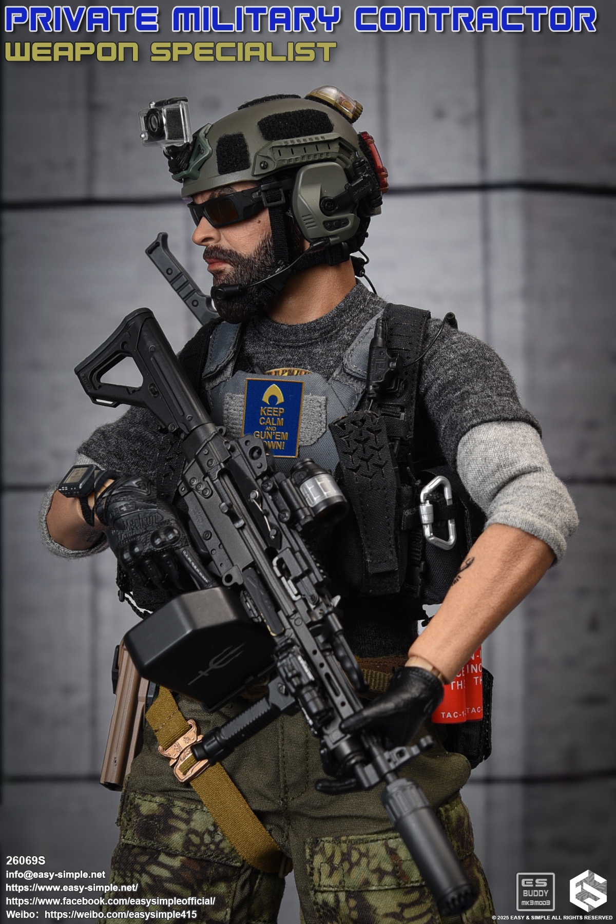[สั่งจอง] Easy&Simple 26069S Private Military Contractor Weapon Specialist