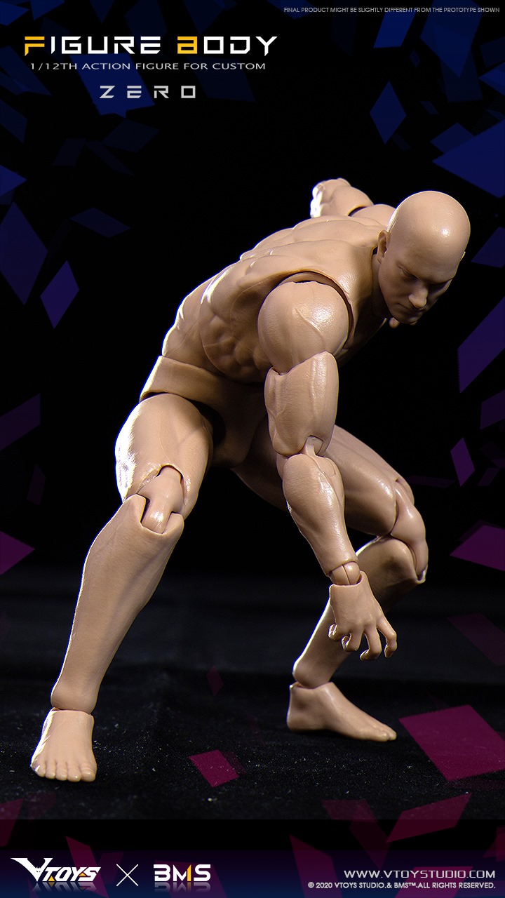 [สั่งจอง]VTOYS X BMS VSD003 1/12 : FIGURE BODY ZERO