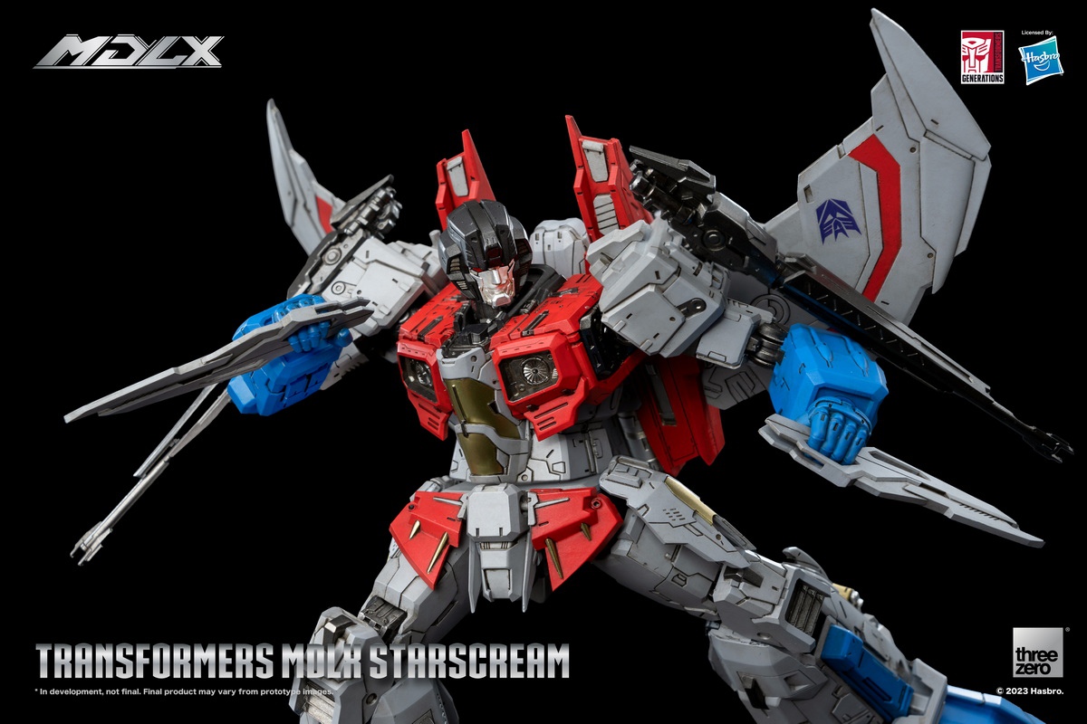 [สั่งจอง] Threezero 3Z03360W0 7.8" Transformers: MDLX - Starscream