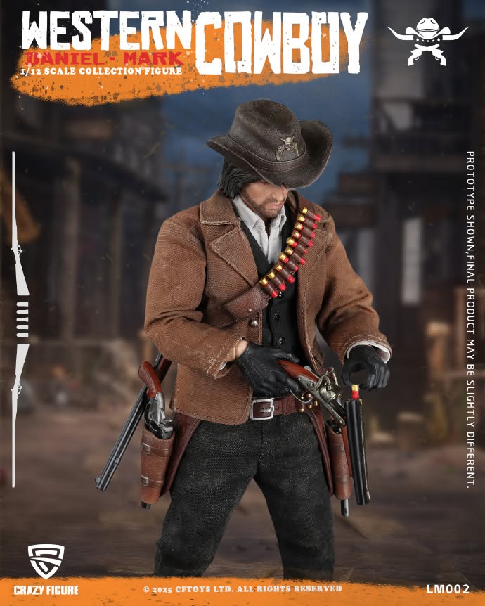 [สั่งจอง]CFTOYS LM002 1/12 : Western Cowboy Daneiel - Mark