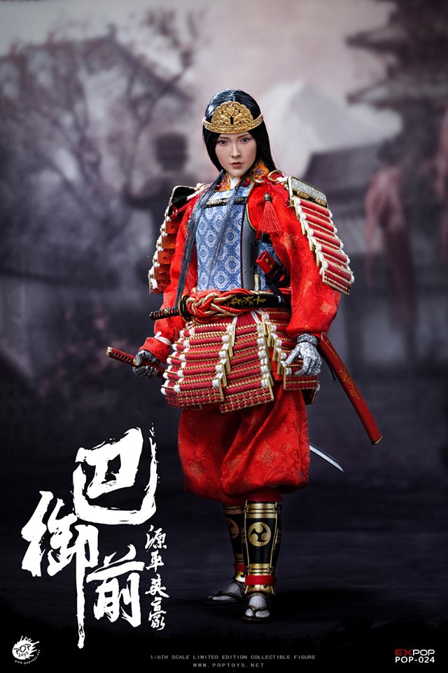 [สั่งจอง]POPTOYS EX024 1/6 The first beauty female general of Japan Genpei heroine—Tomoe Gozen