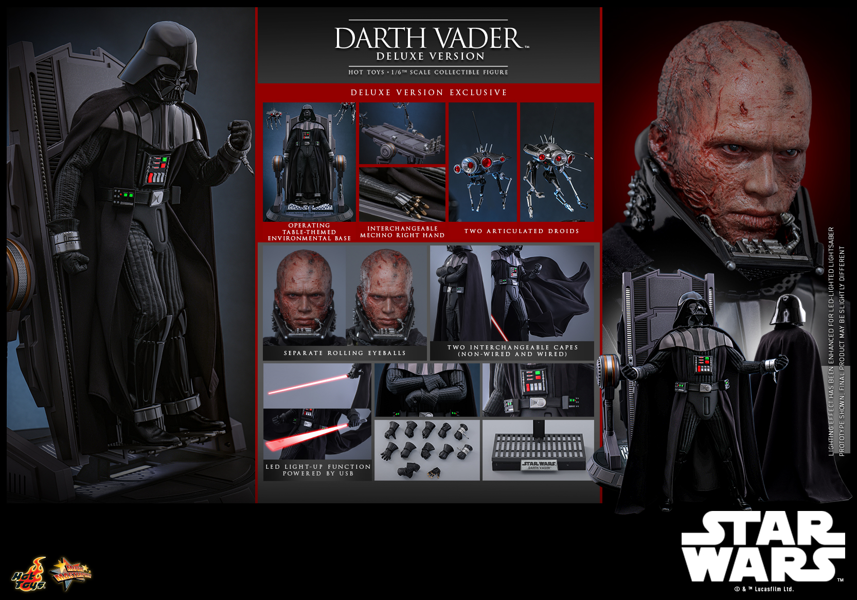 [สั่งจอง]Hot Toys 1/6 - MMS810 - Star Wars: Revenge of the Sith - Darth Vader