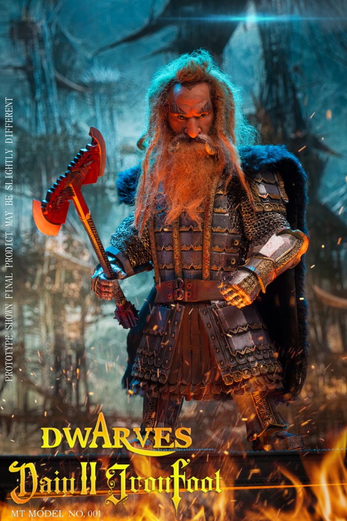 [สั่งจอง]MT MODEL MT001 1/6 dwarf Dane II iron footed moving figure
