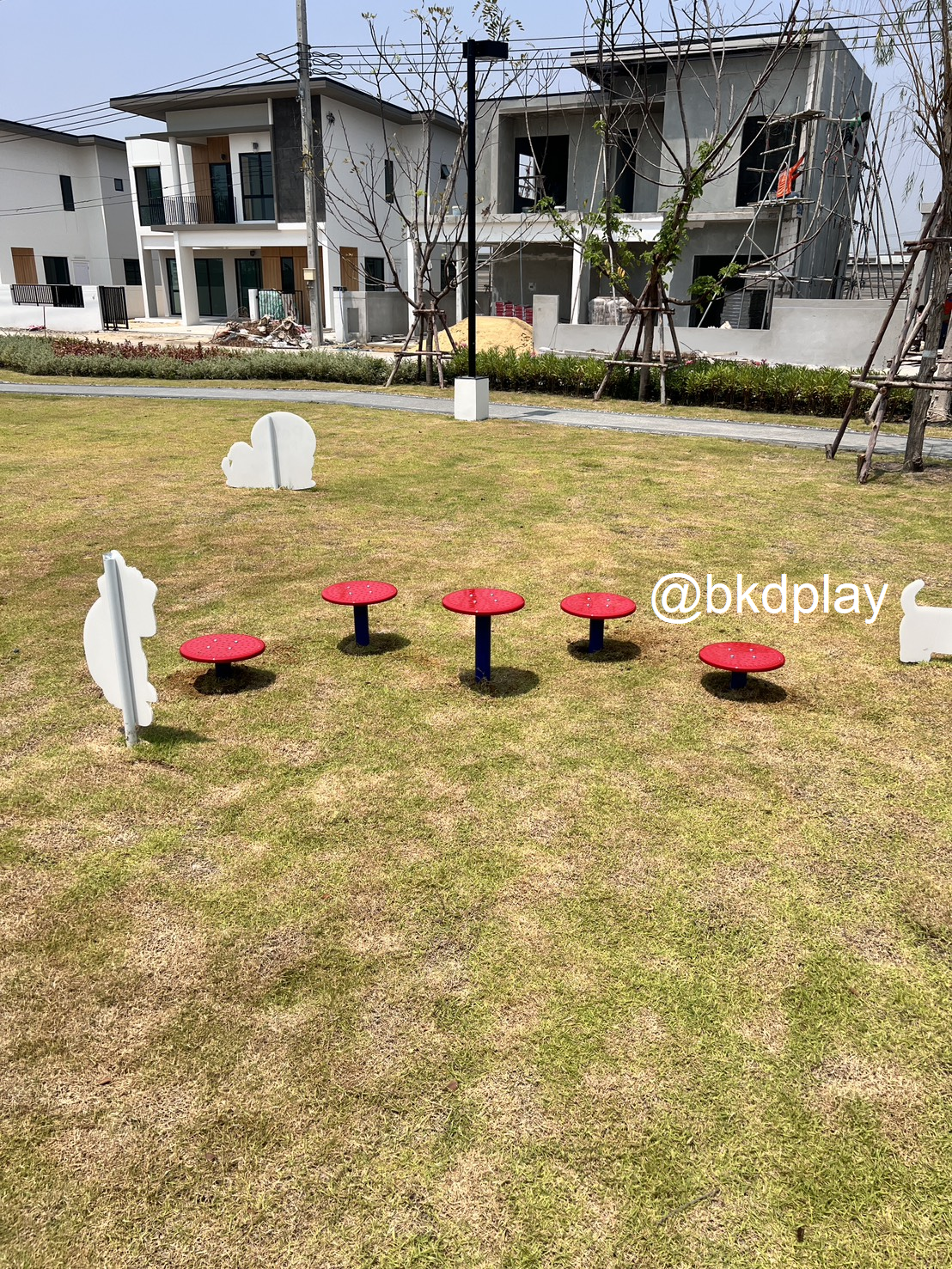 ทางเดินต่างระดับ Stepping Paw เครื่องเล่นสนามเด็ก เครื่องเล่นสุนัข ของเล่นหมา ฝึกสุนัข ฝีกทรงตัวเด็ก