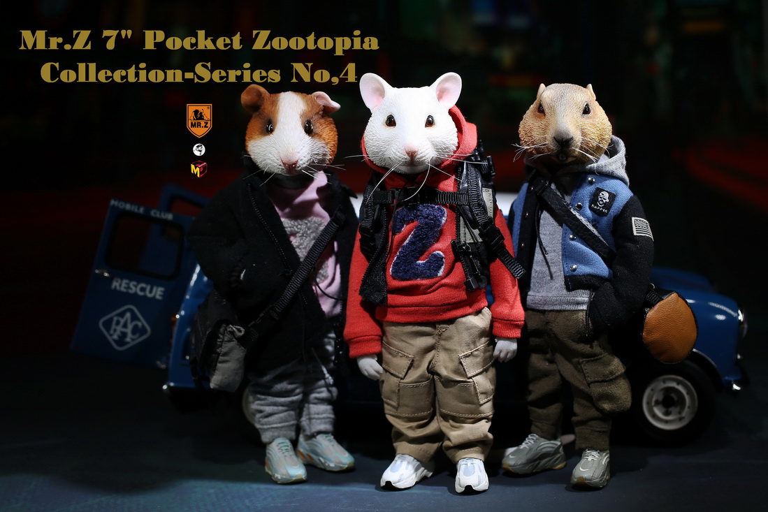 [สั่งจอง] MR.Z 7" PZCS009 -11 Pocket Zootopia Collection-Series No.4