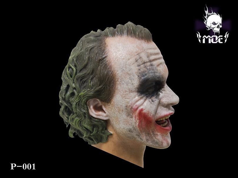 [สั่งจอง]MOETOYS P-001/002 Dark Knight Clown 1/4 Smiley Half Makeup Head