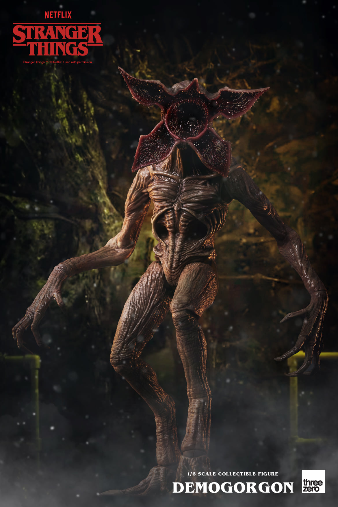 [สั่งจอง] ThreeZero 3Z0263 1/6 : STRANGER THINGS - Demogorgon