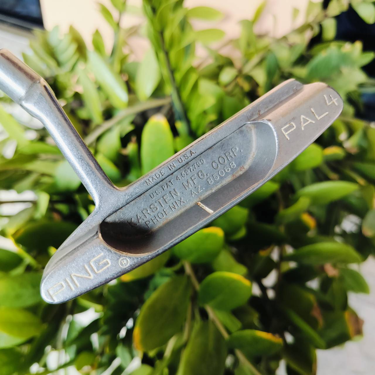 PUTTER PING PAL 4 ยาว 35 นิ้ว พัตเตอร์สุดคลาสสิค พัตต์ได้นิ่งมาก น้ำหนักดี ออกแบบให้สโตรคได้ง่าย ไม้กอล์ฟพรีเมี่ยมมือสอง ของแท้ By NakaraLuxurious