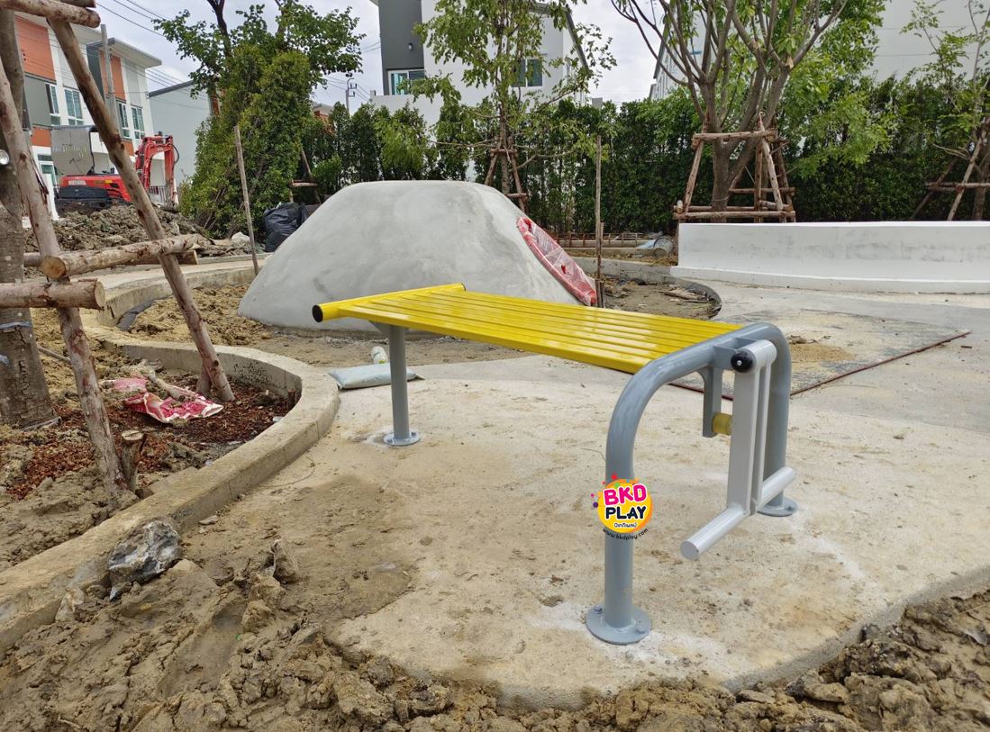 เครื่องออกกำลังกาย กลางแจ้ง ชุดอุปกรณ์ บริหารขา เข่า ลานกีฬา อเนกประสงค์ สนามกีฬา ผลิตในไทย สั่งทำตามสีที่ต้องการได้