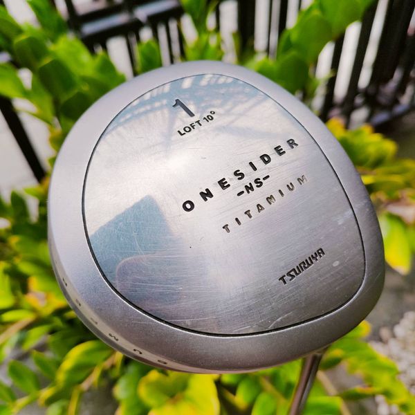 Driver TSURUYA ONESEIDER -NS- หน้าเด้ง SP-700 TITANIUM FACE ตีง่าย ตีไกลมาก ก้านเดิมๆ FLEX R MADE IN JAPAN ไม้กอล์ฟพรีเมี่ยมมือสอง ของแท้ By NakaraLuxurious