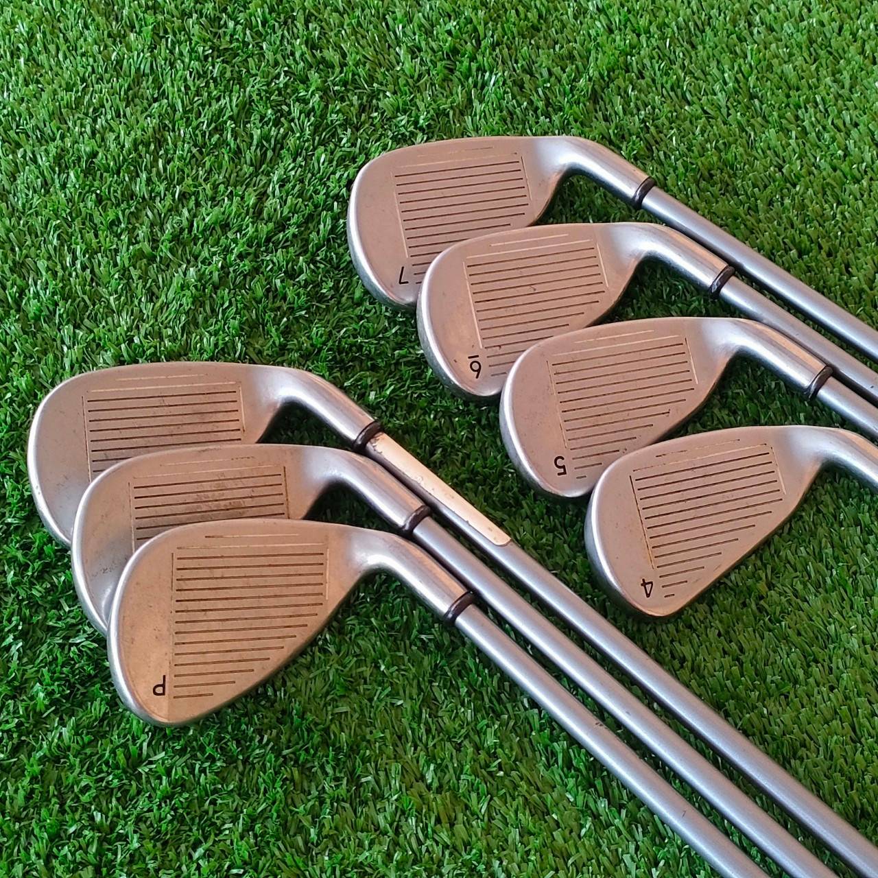** ไม้กอล์ฟสำหรับท่านที่ถนัดซ้าย ** ชุดเหล็ก CALLAWAY STEELHEAD X-16 มีเหล็ก 4-9 เเละ PW