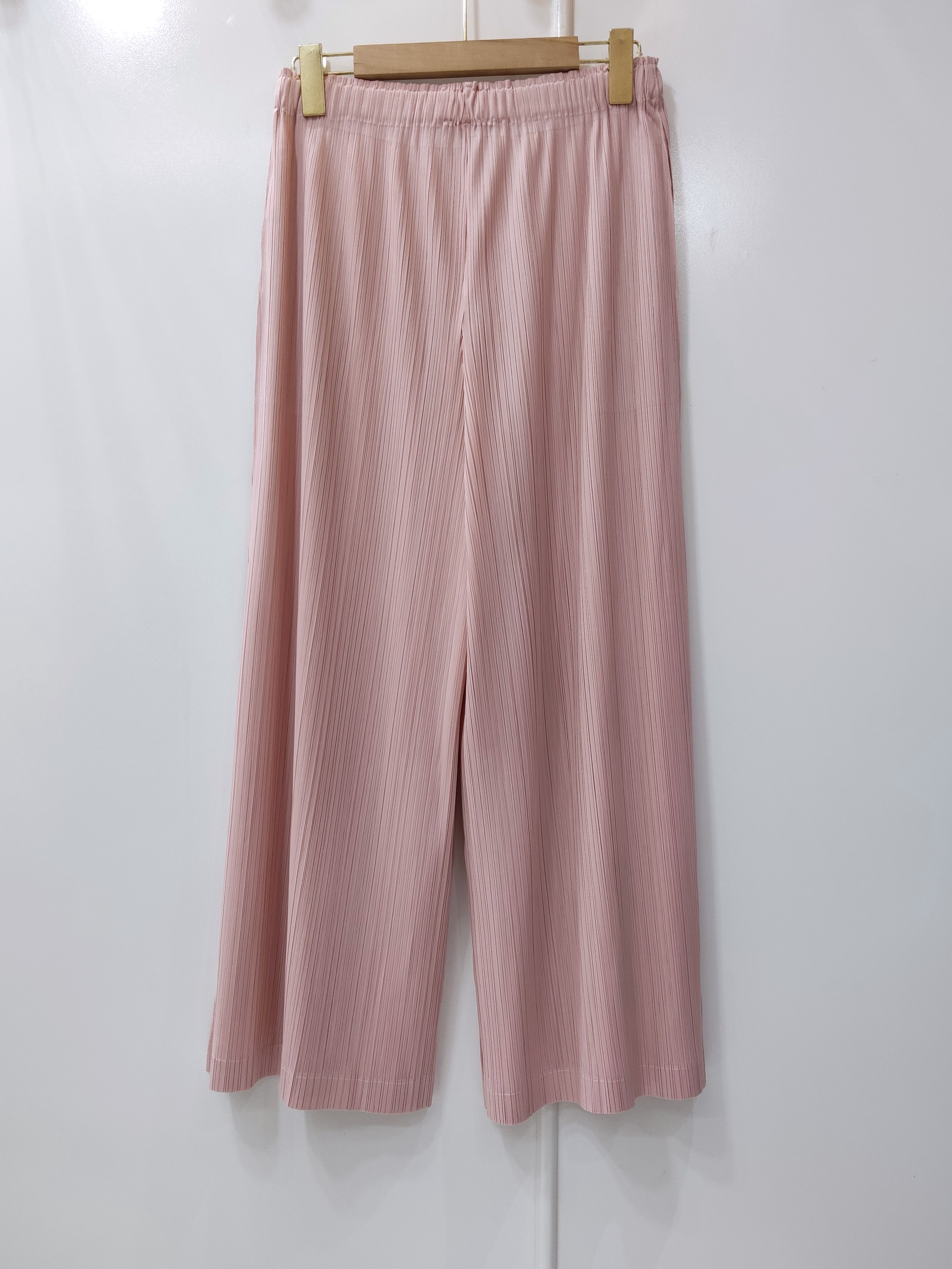 ปรับราคาลง20%!! ยาว 35นิ้ว!! 2MUAY รุ่น GJO11080 กางเกงอัดพลีท CULOTTE WIDE LEG PLEATED PANTS 8 สี FREE SIZE