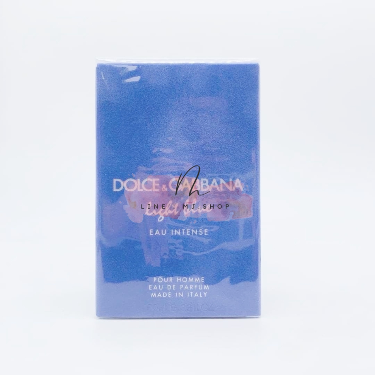 Light Blue Eau Intense Pour Homme EDP 100ml กล่องซีล น้ำหอมเวอร์ชันเข้มข้นของกลิ่น Light Blue อันโด่งดังที่ให้ความสดชื่น เซ็กซี่ และมั่นใจ
