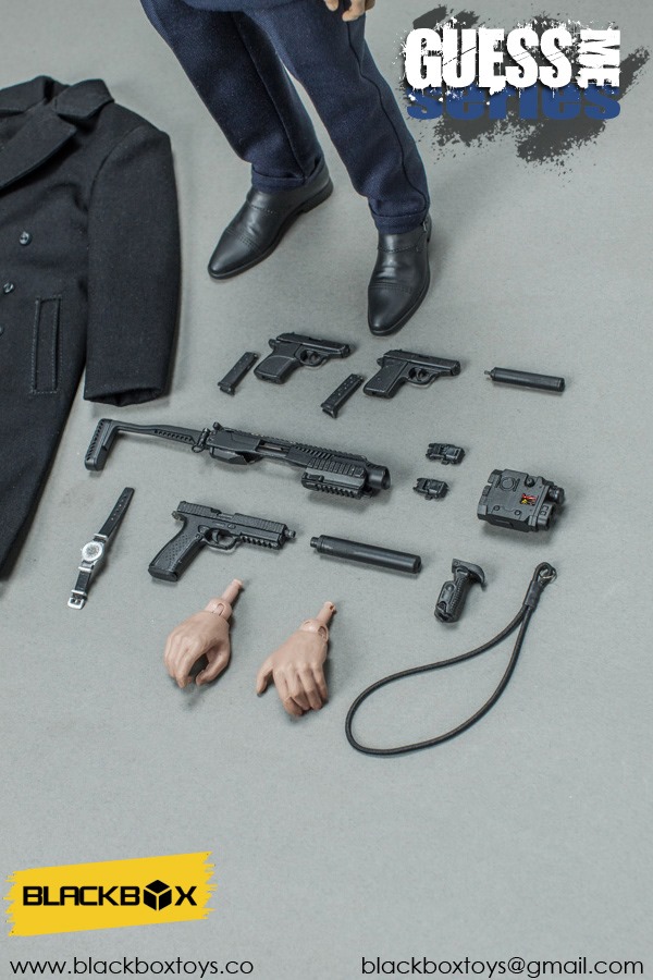 [สั่งจอง] BlackBox Toys [BB-9002] 1/6 Guess Me Series Boxed Figure in Blue /Grey Ver.