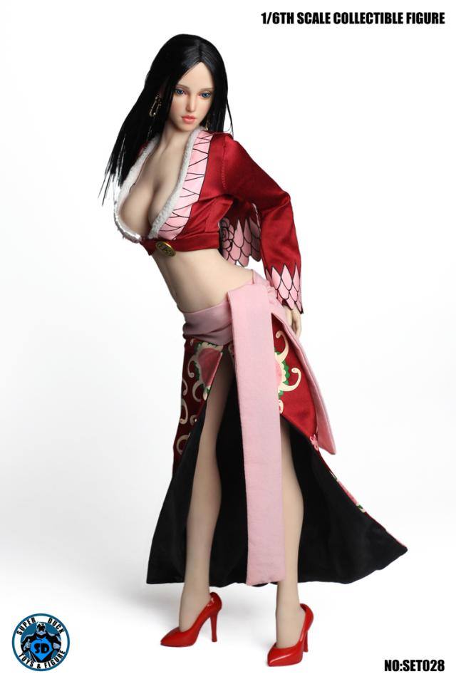 [สั่งจอง]SUPER DUCK - SET028 -1/6 COSPLAY - Beauty headsculpt dress set