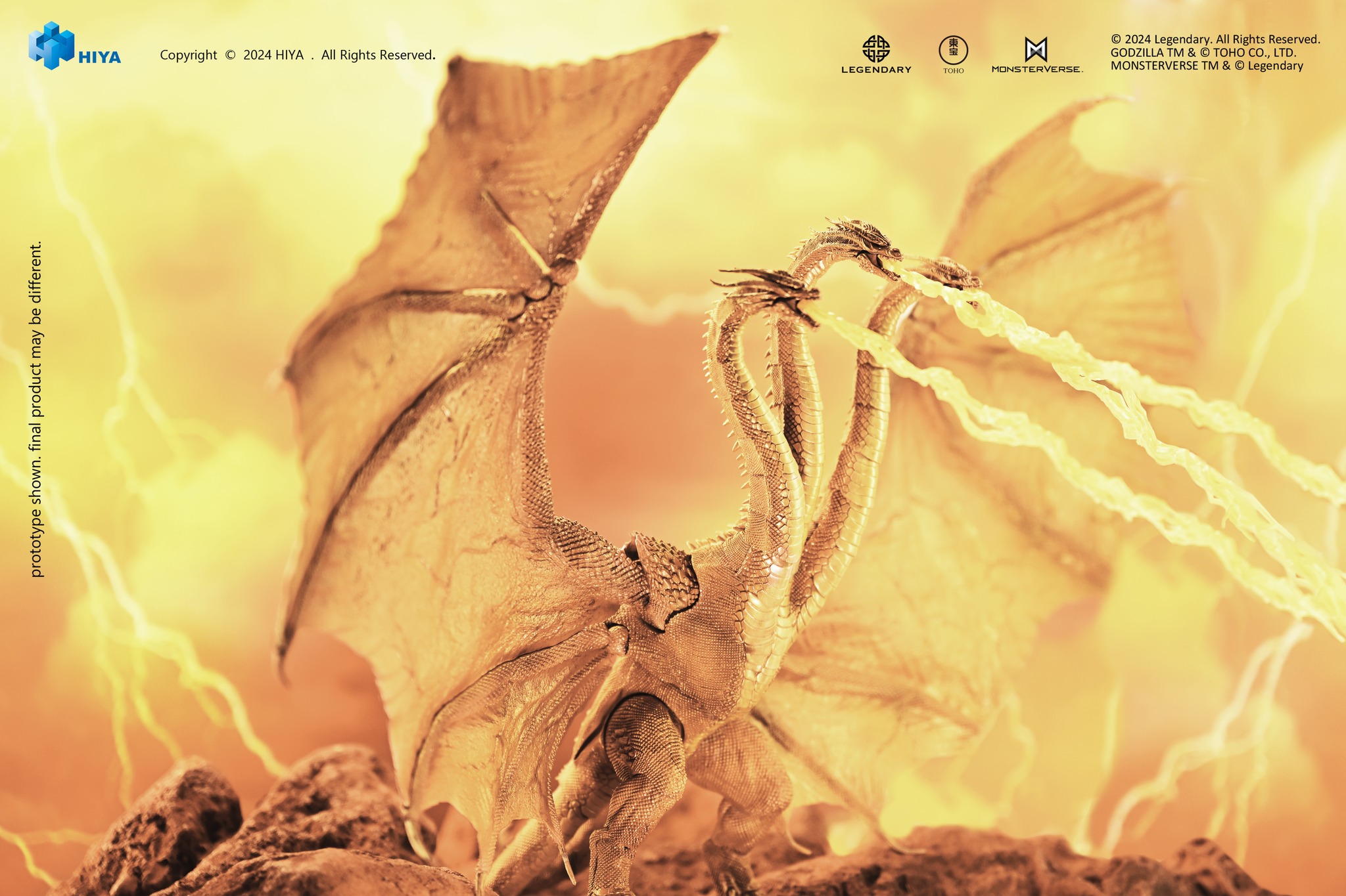 [สั่งจอง] Hiya toys EBG0077 : King Ghidorah Gravity Beam Ver.