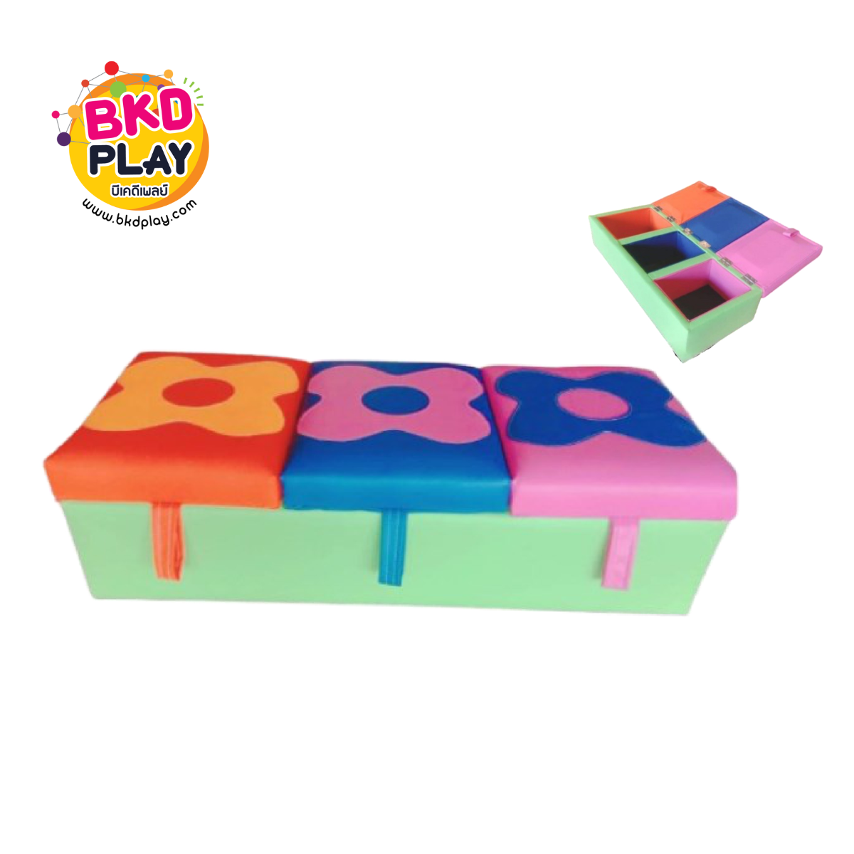 สตูลจัดระเบียบนุ่มนิ่ม ,กล่องเก็บของ,สตูลเปิดเก็บของ,เฟอร์นิเจอร์เด็ก เบาะหนังนุ่มนิ่ม softplay, indoor playground kidszone สวนสนุกในร่ม รับสั่งทำ บ่อบอล ห้องบอล ตามขนาด
