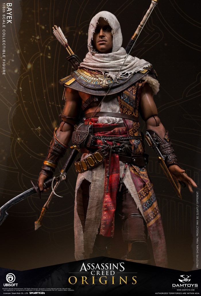 [สั่งจอง] DAMTOYS DMS013 Assassin's Creed Origins–1/6th scale Bayek Collectible Figure Specifications