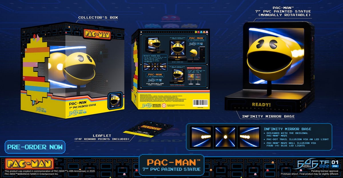 [สั่งจอง]First 4 Figures : PAC-MAN PVC (Standard Edition)
