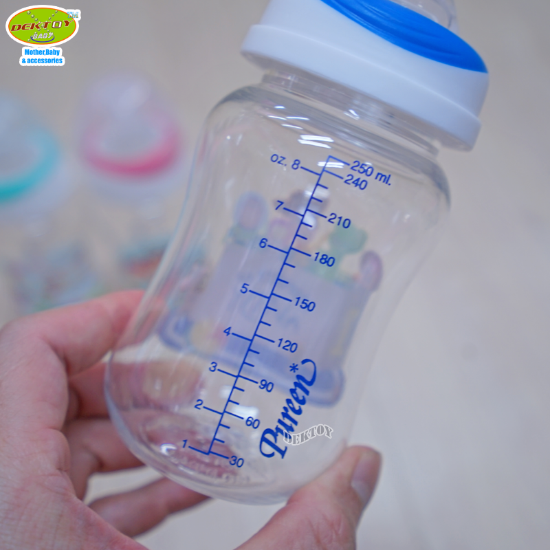 ขวดนมเพียวรีนทอยสตอรี่ คอกว้าง Tritan Toy Story 8 ออนซ์