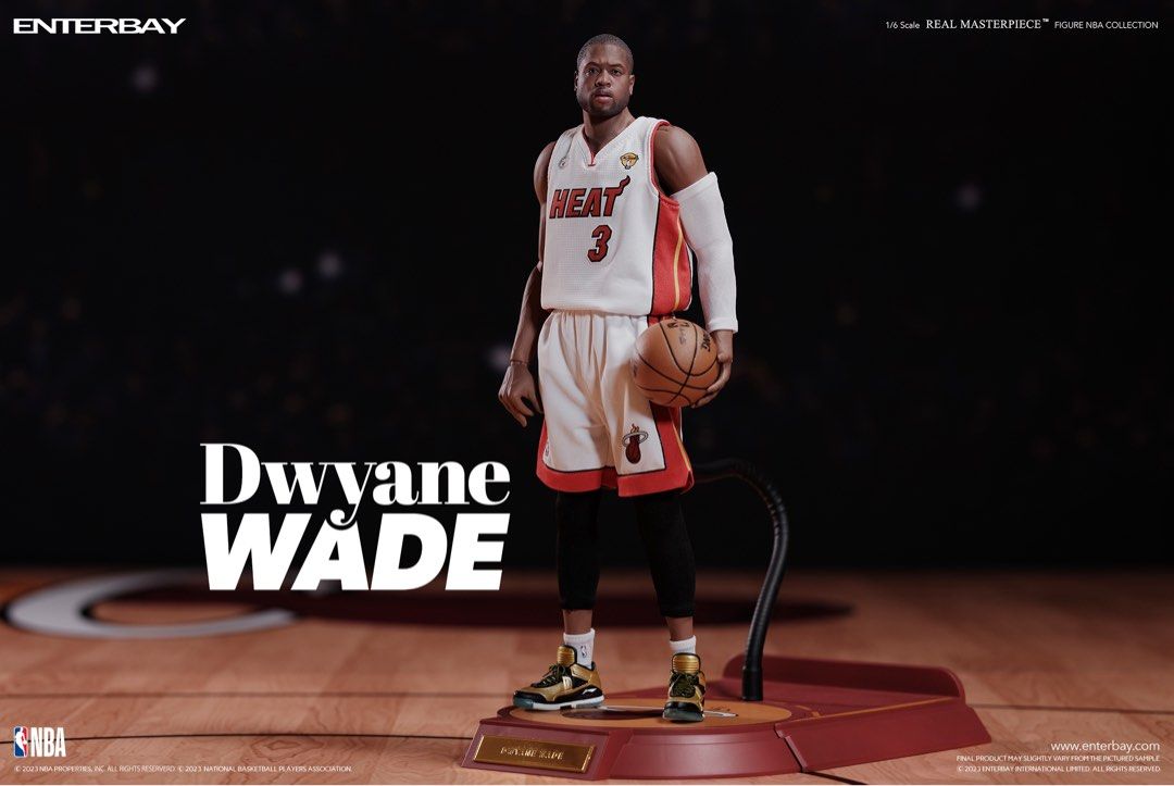 [สั่งจอง] Enterbay RM-1097 1/6 REAL MASTERPIECE NBA COLLECTION: DWYANE WADE