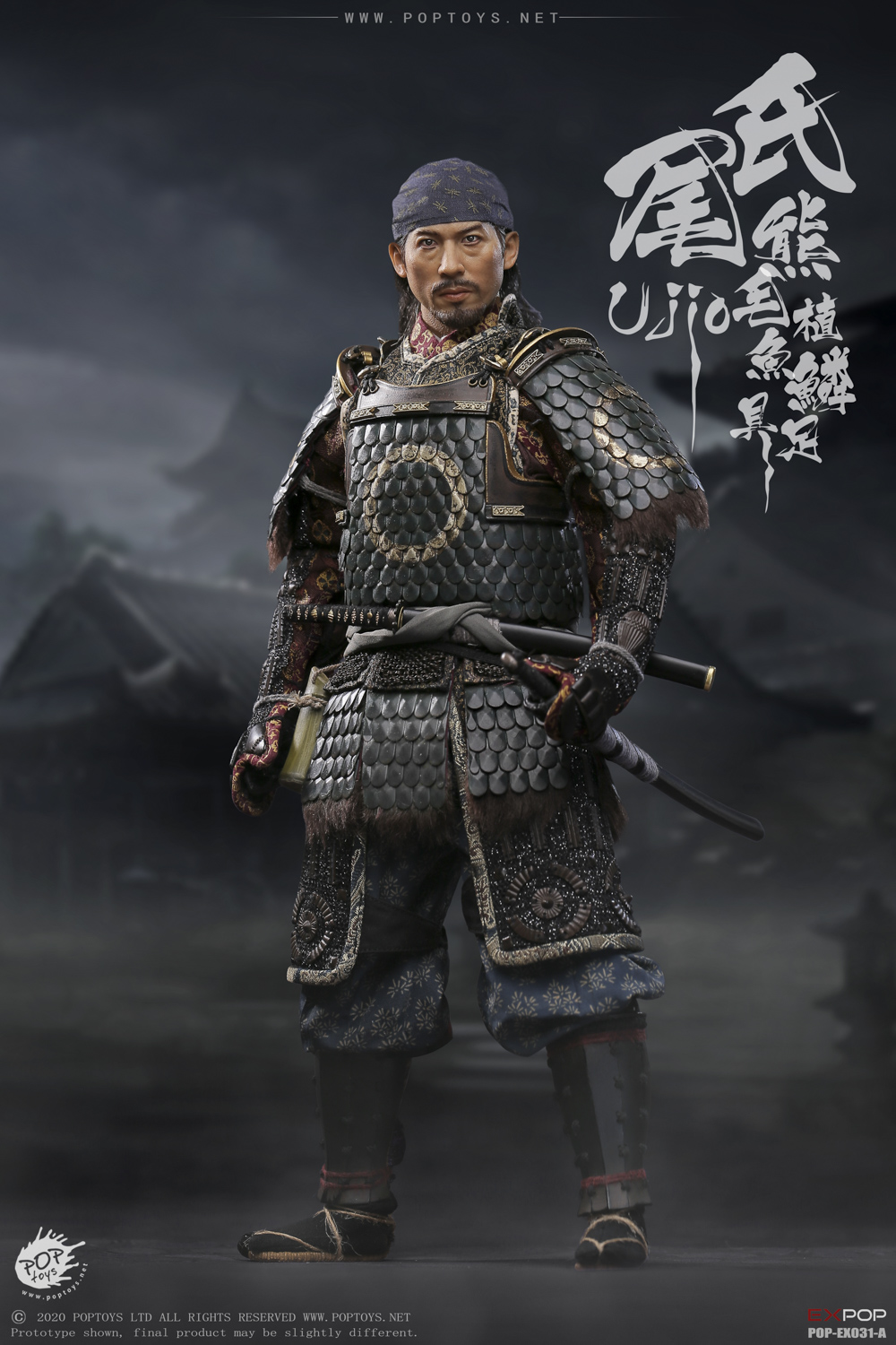 [สั่งจอง]POPTOYS EX031 1/6 : Brave Samurai - UJIO