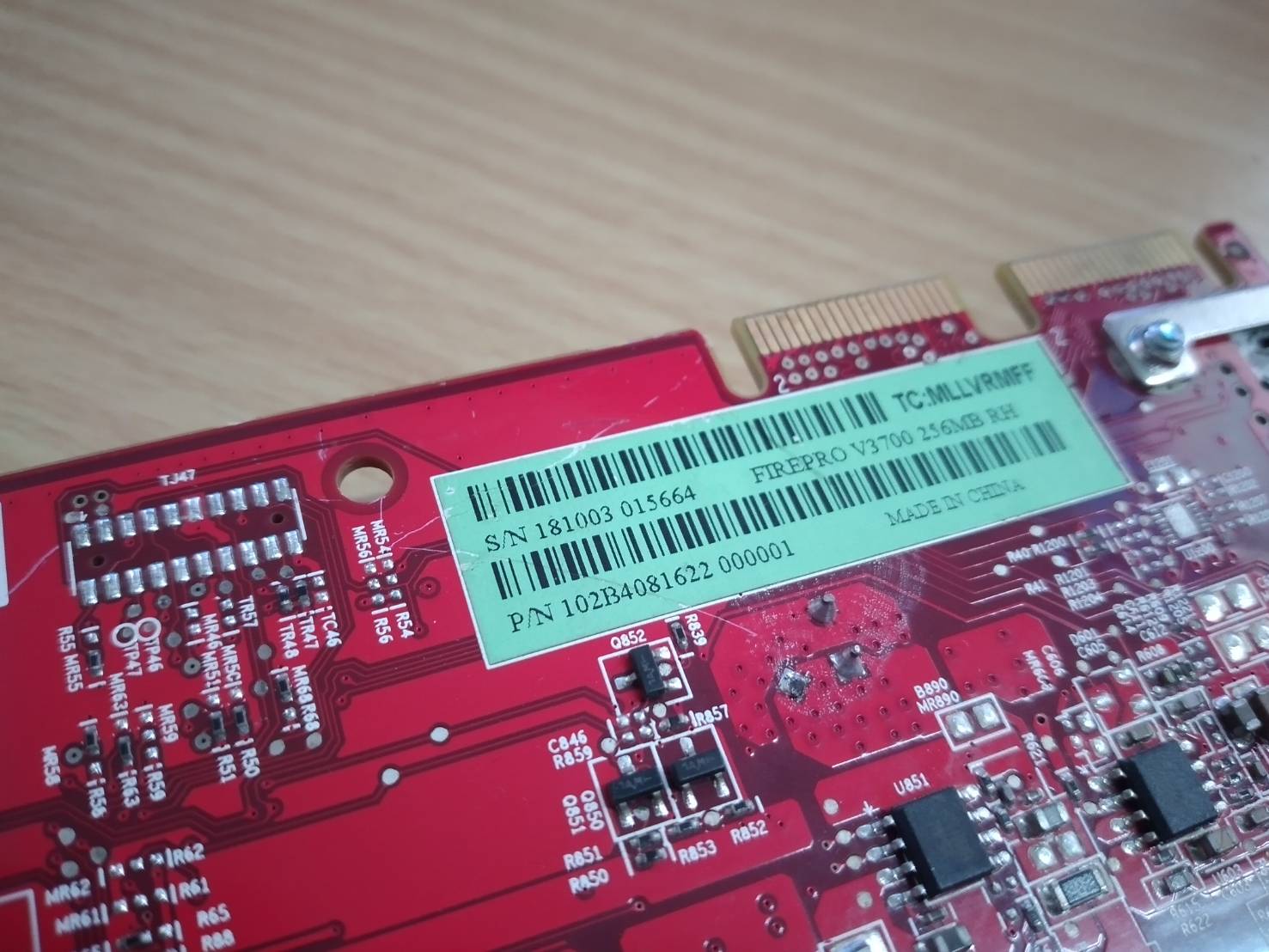 ATI FirePro V3700 graphics card - FirePRO V3700 - 256 MB