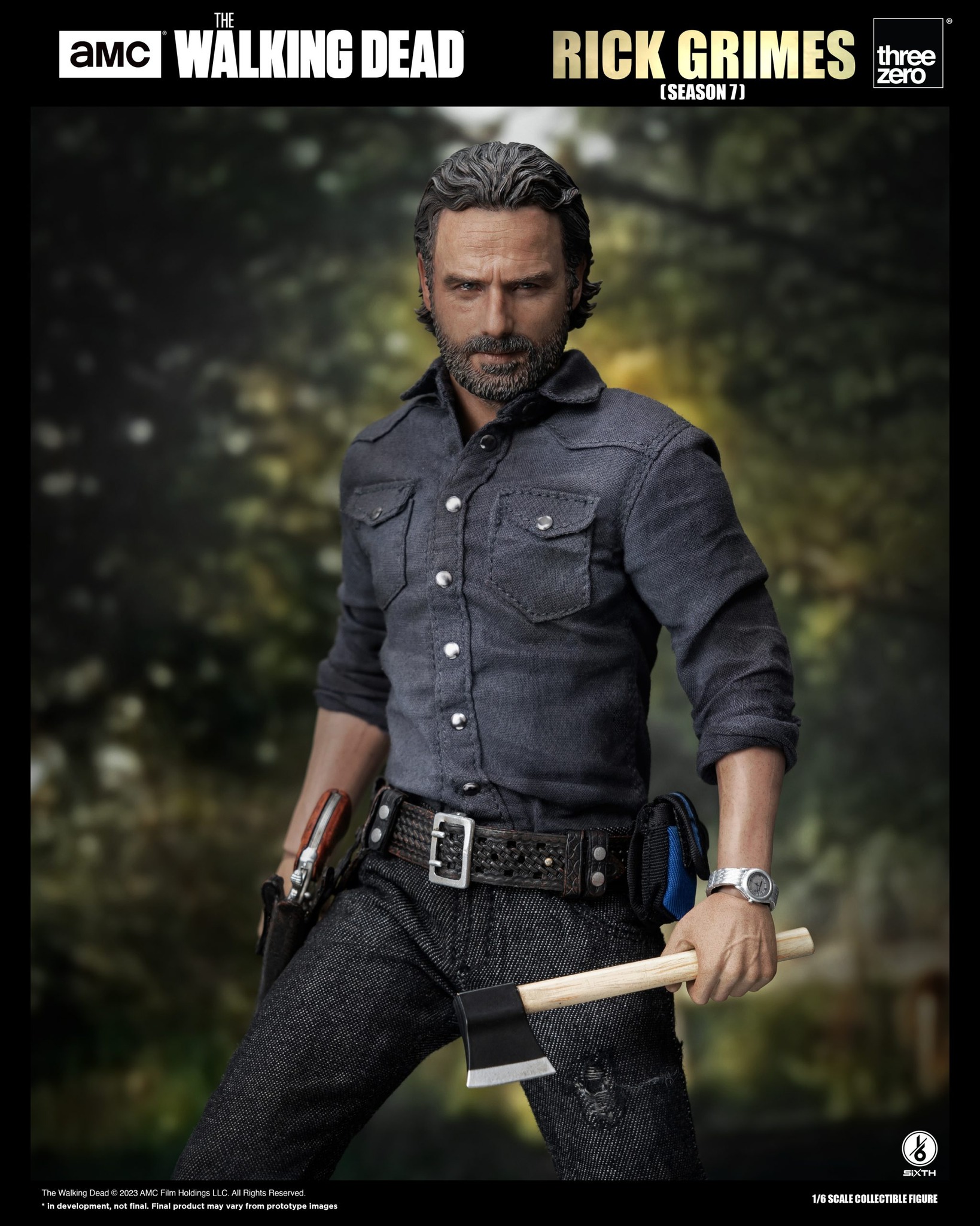 [สั่งจอง]Threezero 1/6 : The Walking Dead - Rick Grimes (Season 7)