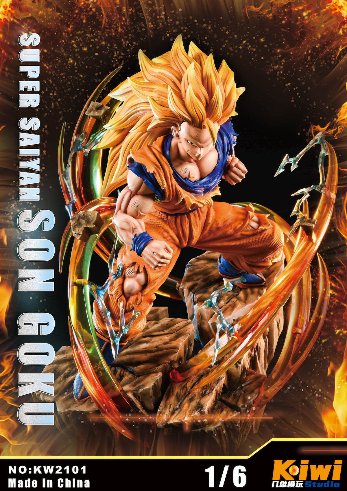 [สั่งจอง]KIWI STUDIO 1/6 : SON GOKU & VEGETA Statue