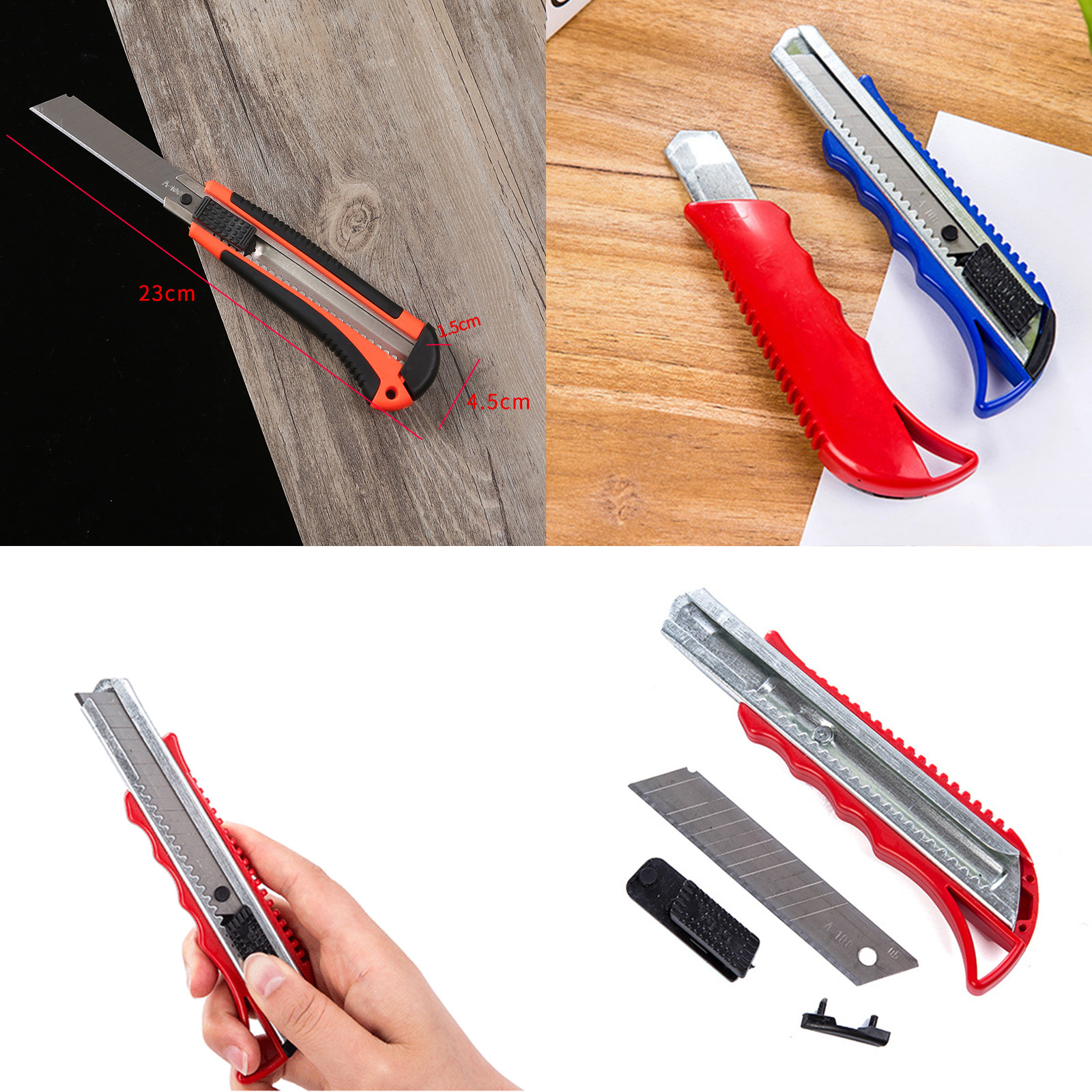 คัตเตอร์ มี 5รุ่น สแตนเลส เล็ก-30องศา / เล็ก-45องศา / อะลูมิเนียม ใหญ่-45องศา / สแตนเลส ใหญ่ ส้มดำ / แมวจิ๋ว