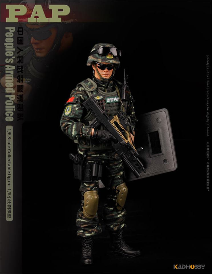 [สั่งจอง]KADHOBBY 1/6 No.CH01 PLA Navy Marine Corps KADHOBBY 1/6 No.CH02 PAP People's Armed Police KADHOBBY 1/6 No.CH03 PFOR Chinese peacekeepers
