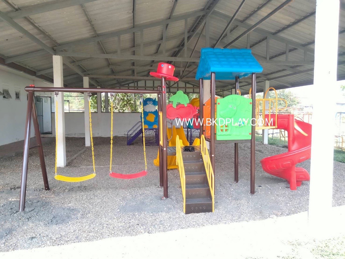 โปรโมชั่นเครื่องเล่นสนามกลางแจ้ง ชุดบ้านเด็กสีฟ้า สนามเด็กเล่น ,เครื่องเล่นสนามกลางแจ้งในร่มราคาถูก, เครื่องเล่นสนามปฐมวัย, playground, outdoorplayground ครุภัณฑ์สนามเด็กเล่น, สพฐ,โครงการโรงเรียนประชารัฐ ทำงบประมาณ70,000 บาท