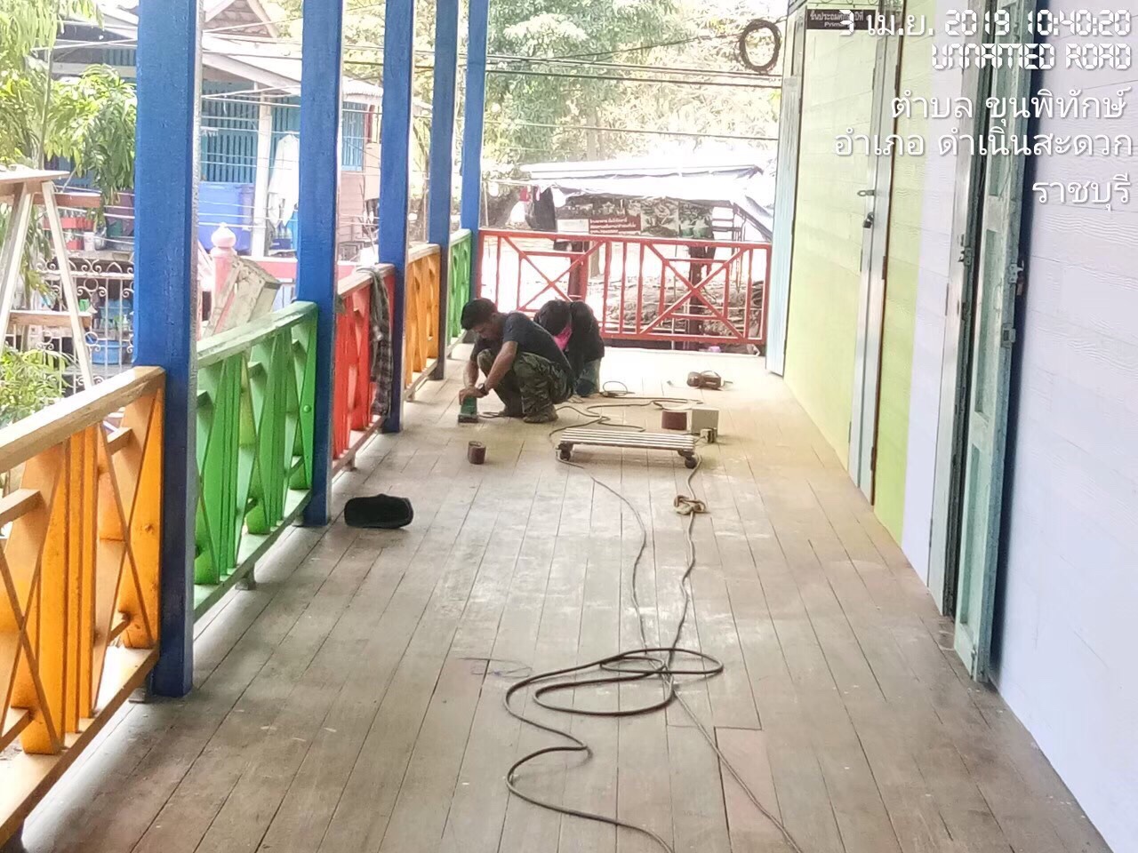 งานซ่อมอาคารเรียน ร.ร บ้านดอนฟักทอง