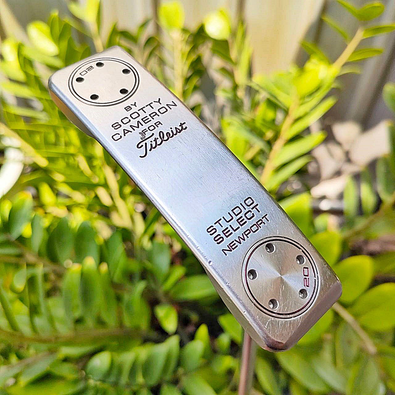 PUTTER TITLEIST SCOTTY CAMERON STUDIO SELECT NEWPORT ยาว 34 นิ้ว ไม้กอล์ฟพรีเมี่ยมมือสอง ของแท้ By NakaraLuxurious
