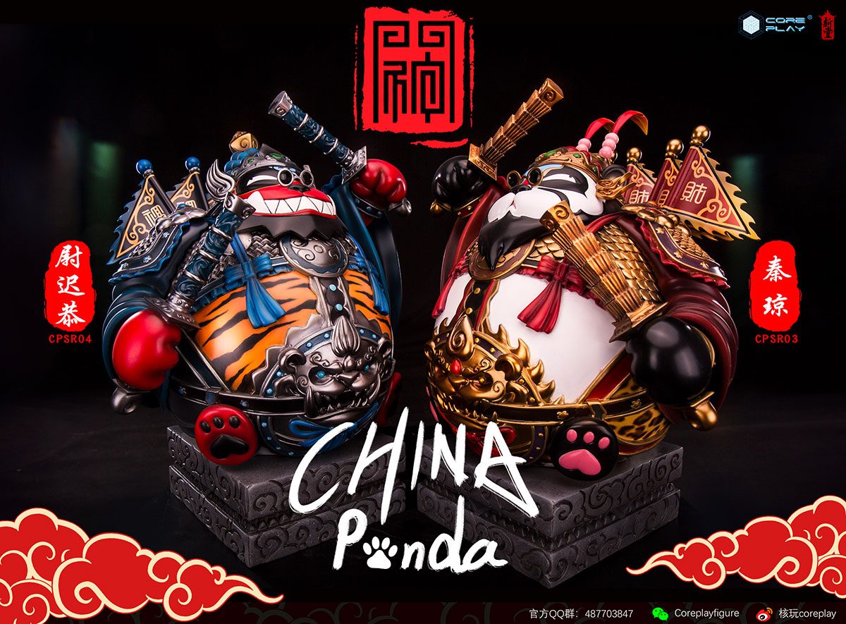 [สั่งจอง]Coreplay cpsr03,cpsr04 Chinese Culture Self-Creation Series - Panda Door God