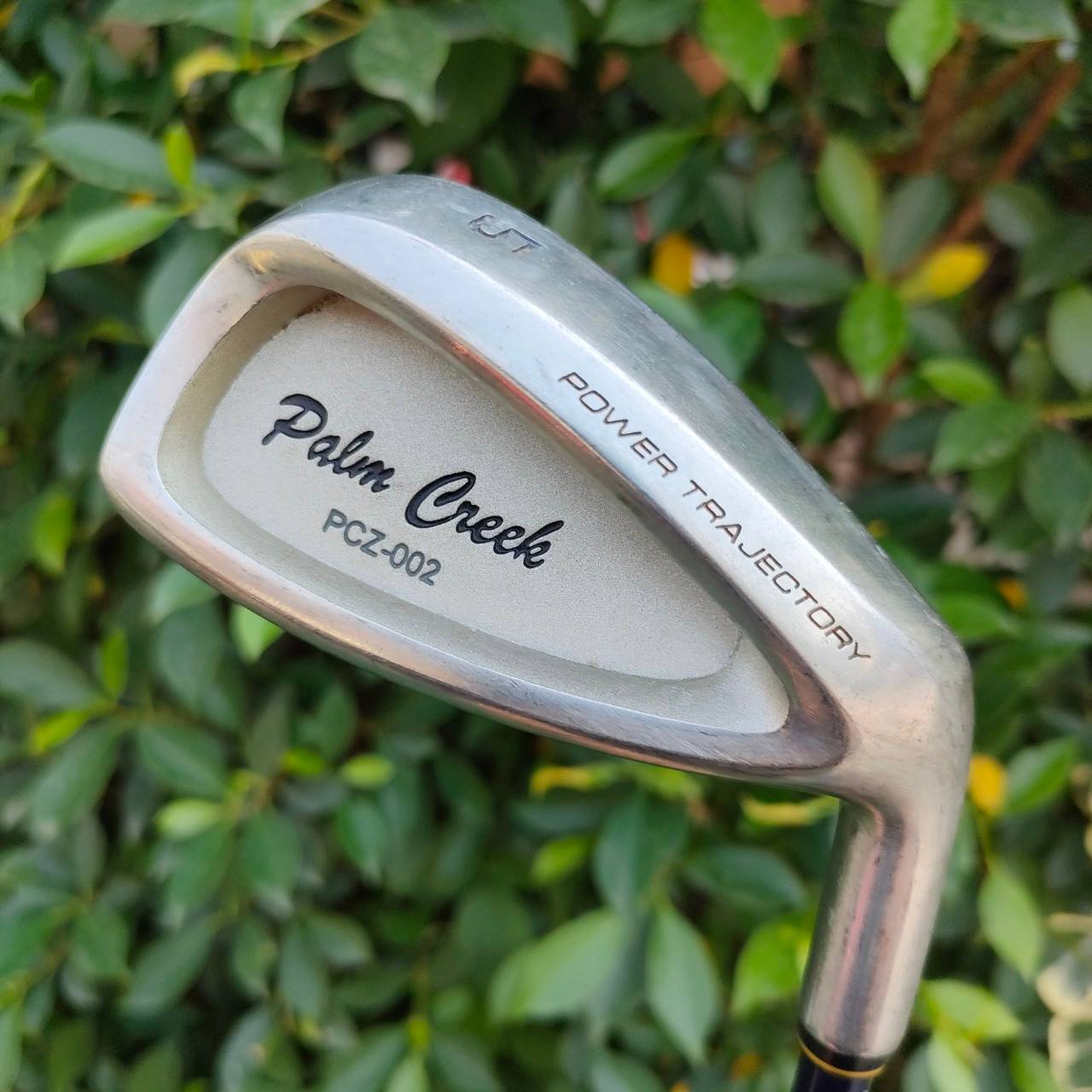 เหล็ก 5 PALM CNEELE POWER TRAJECTORY ก้าน PALM CREELE FLEX R หน้าใบเหล็กเป็น TITANIUM เด้งมาก ไกลมาก ตีง่ายสุดๆ CAVITY ลึก ตีตรง ตีแม่นมากๆ
