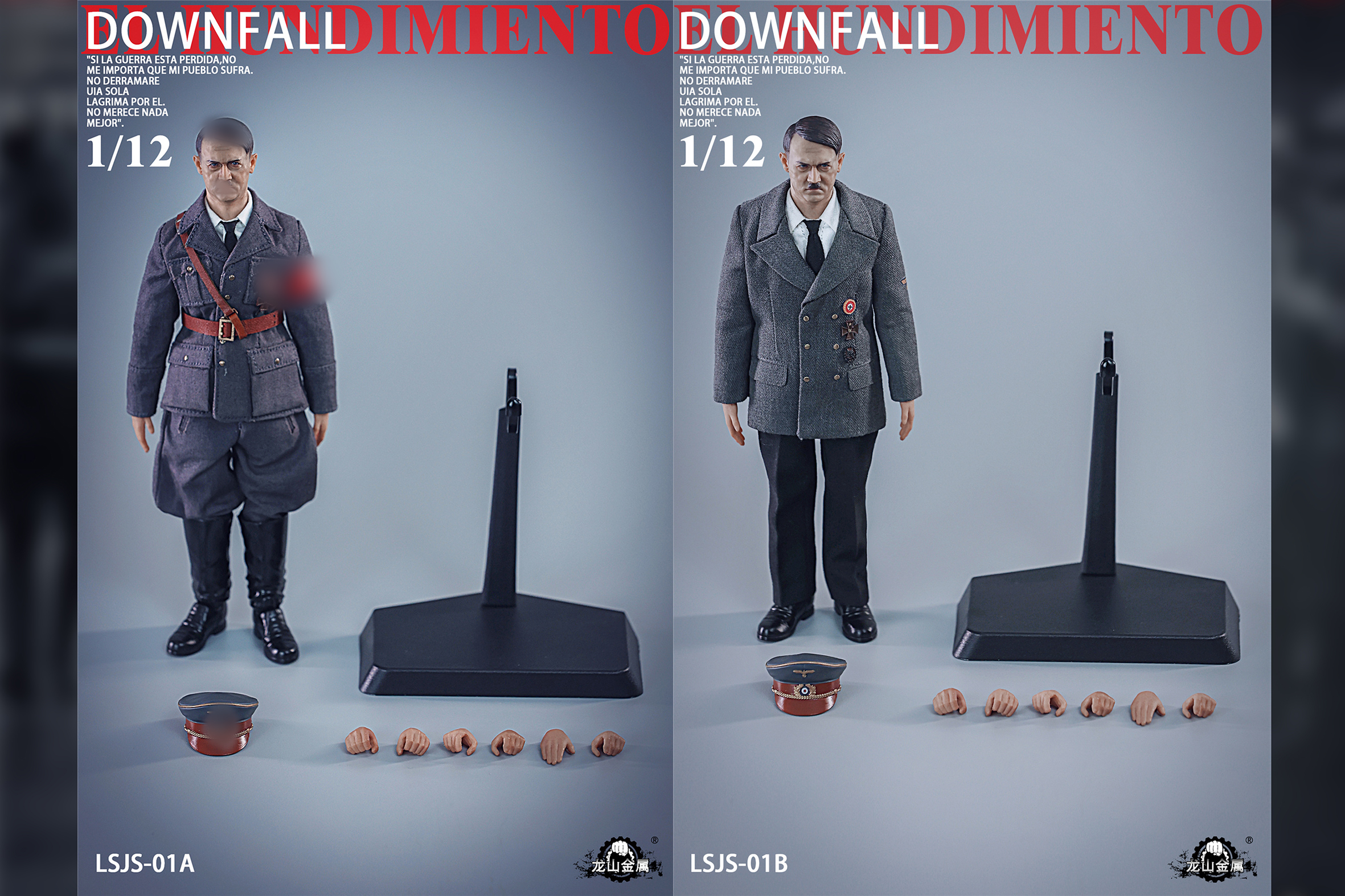 [พร้อมส่ง ] Long Shan Meta LSJS-01 1/12 : Mustache Commander มีให้เลือก 2 แบบ