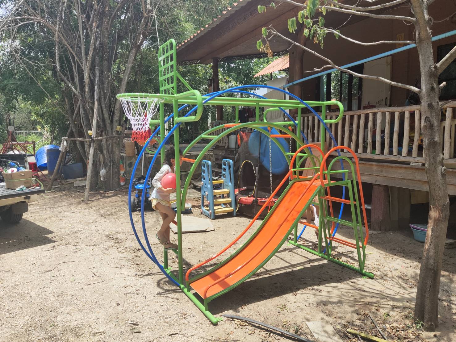 ชุดรวม C เครื่องเล่นสนามกลางแจ้ง เครื่องเล่นสนามเหล็ก,ประกอบด้วยสไลเดอร์ชิงช้าปีนป่ายบาร์โหน OutdoorPlayground,ผลิตเครื่องเล่นสนาม,เครื่องเล่นในสนามเด็กเล่น,เครื่องเล่นงบสพฐ.,ประชารัฐ, ราคาโรงงาน